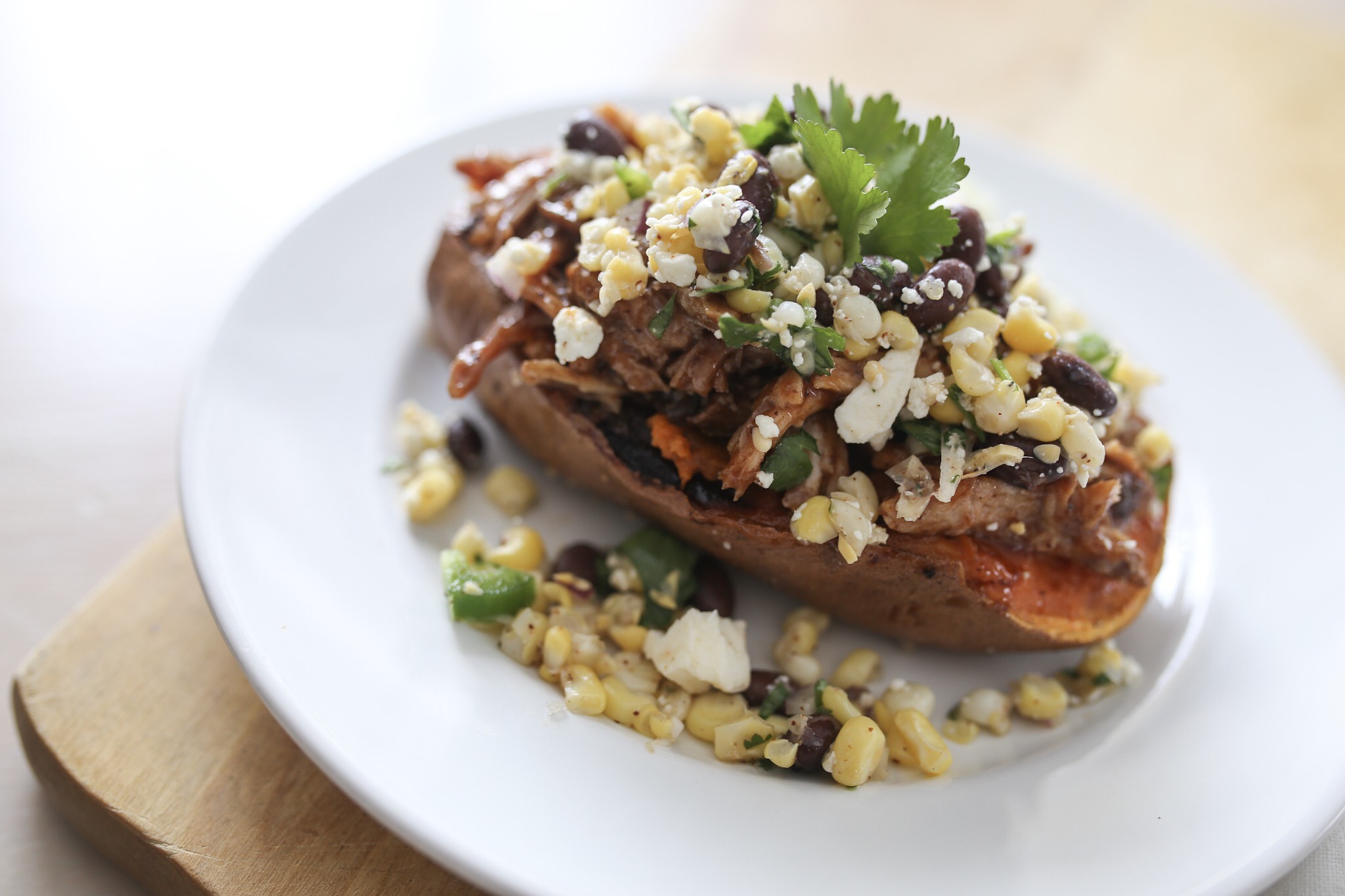 Loaded Sweet Potato - Its Always Thyme