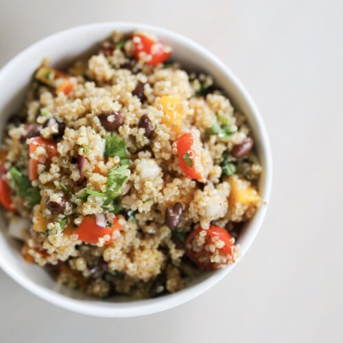 mango quinoa salad