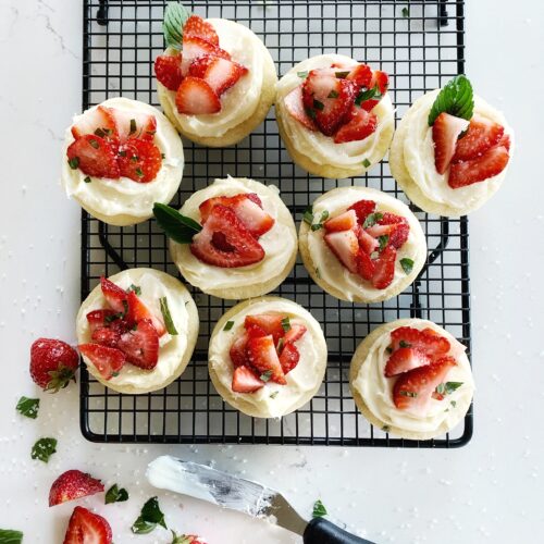 strawberry mint shortbread co