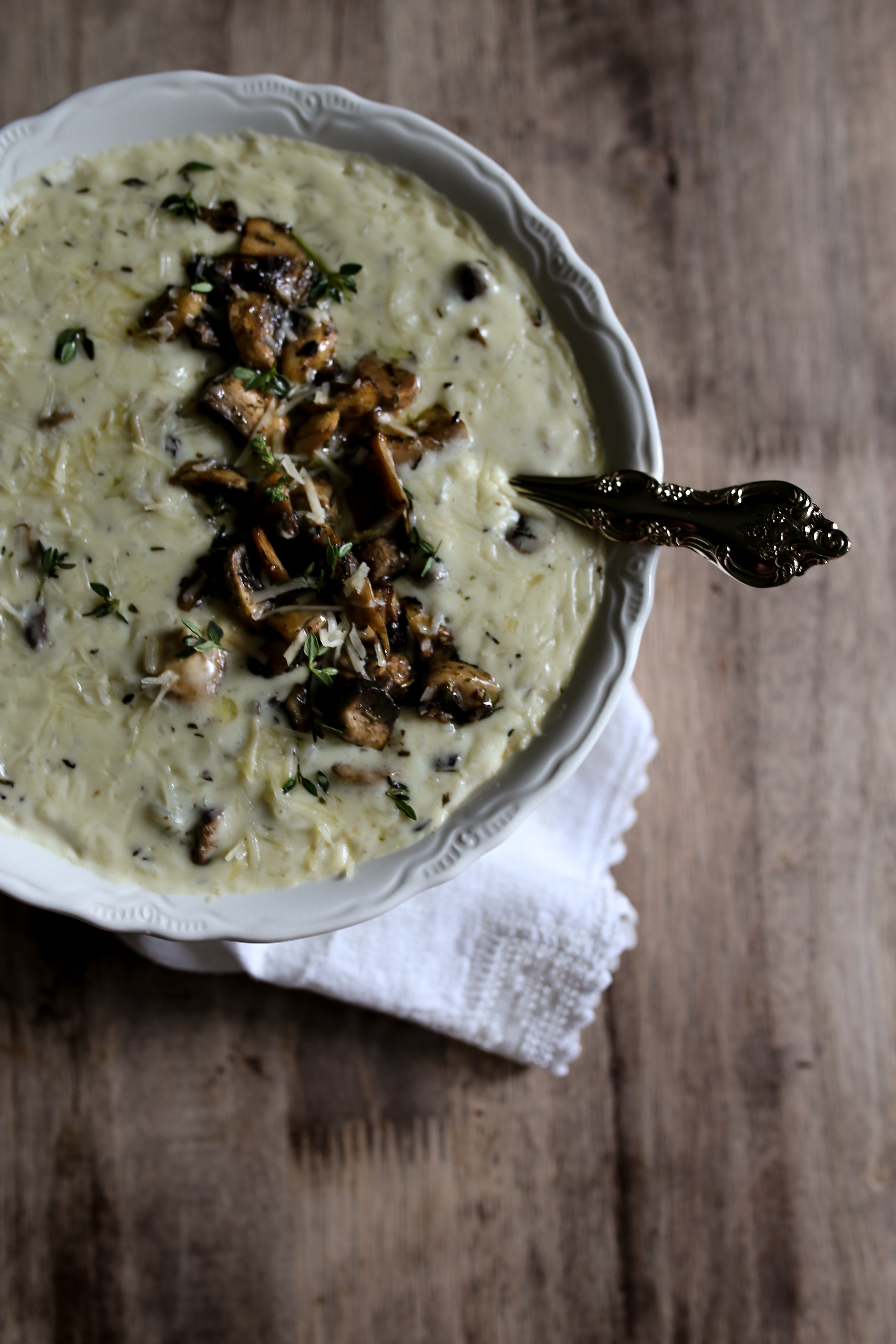 Creamy Mushroom Risotto