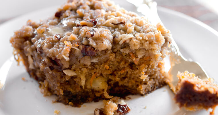 Easy Carrot Crumb Cake - Its Always Thyme